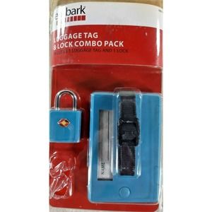 Luggage Tag and Lock Combo set by Target (Key not included)